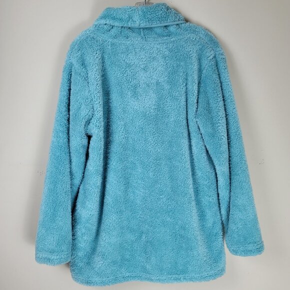Soft Surroundings Most Wonderful Cardi Aqua Turquoise - Picture 4 of 10